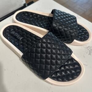 APL: Athletic Propulsion Labs Men's Black Lusso Slide Sandals, NWOT, Size 12